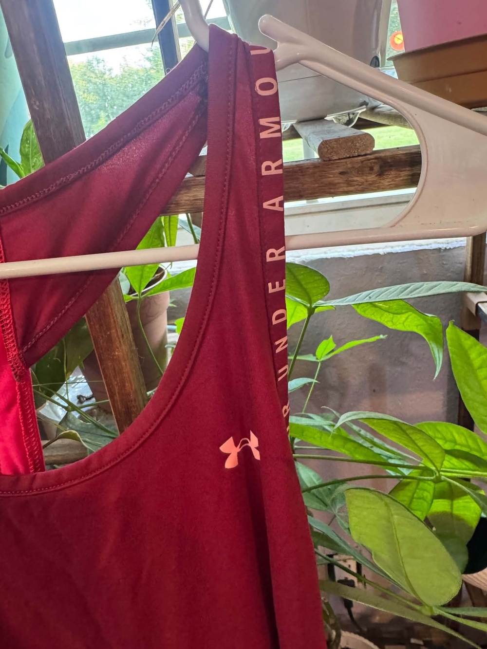 Under Armour Red Racerback Tank - Picture 2 of 3